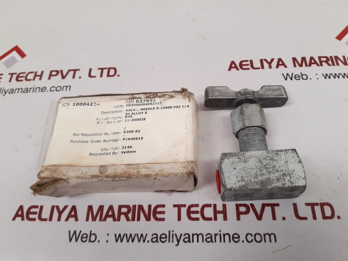 Kerotest/Marsh N1512 Needle Valve