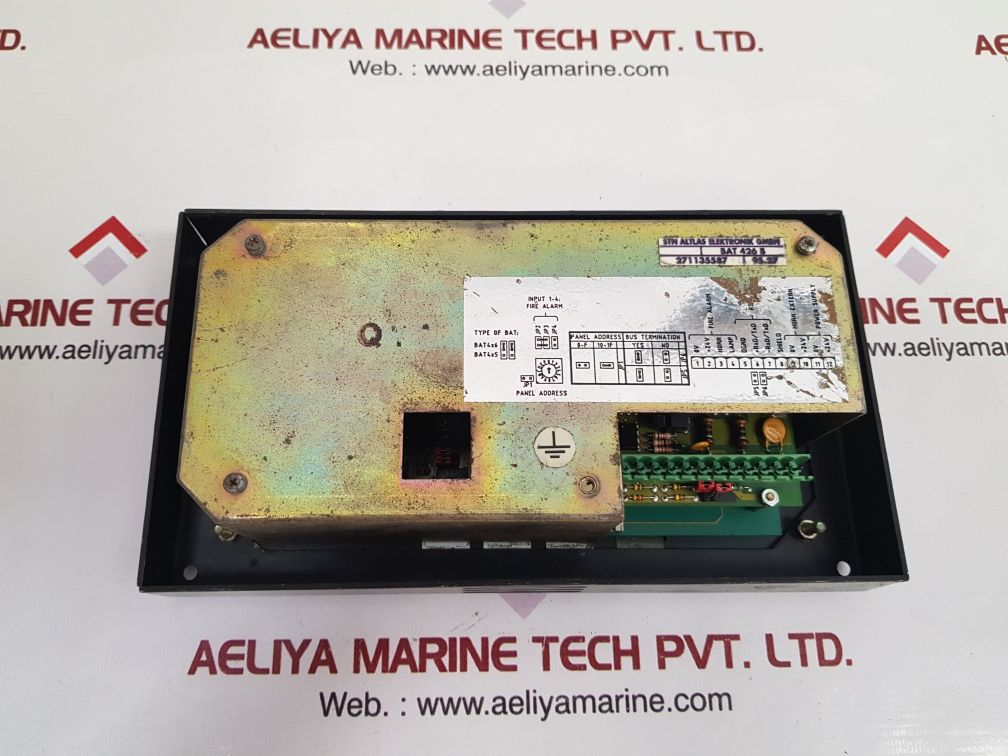 Stn Atlas Bat 426 B Signal Fire Alarm Control Display