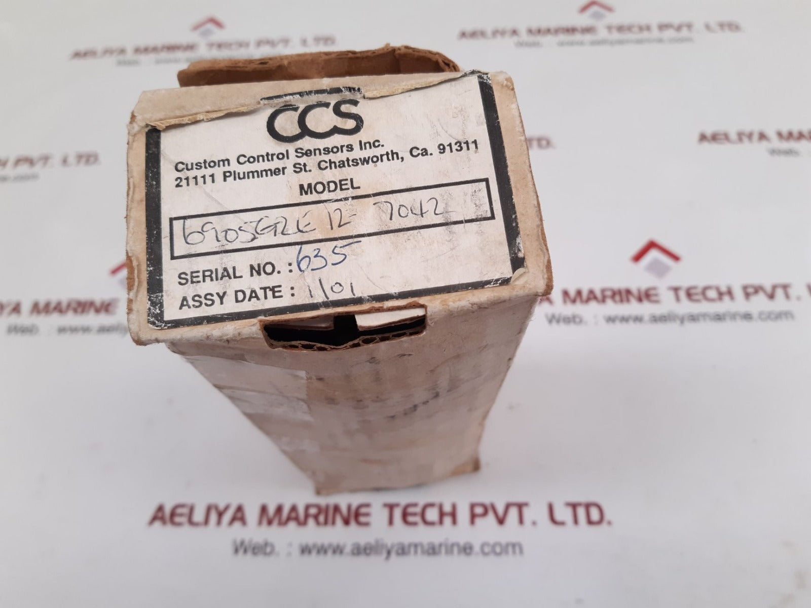 Custom Control Sensors 6905Gze12-7042 Series Pressure Switch New