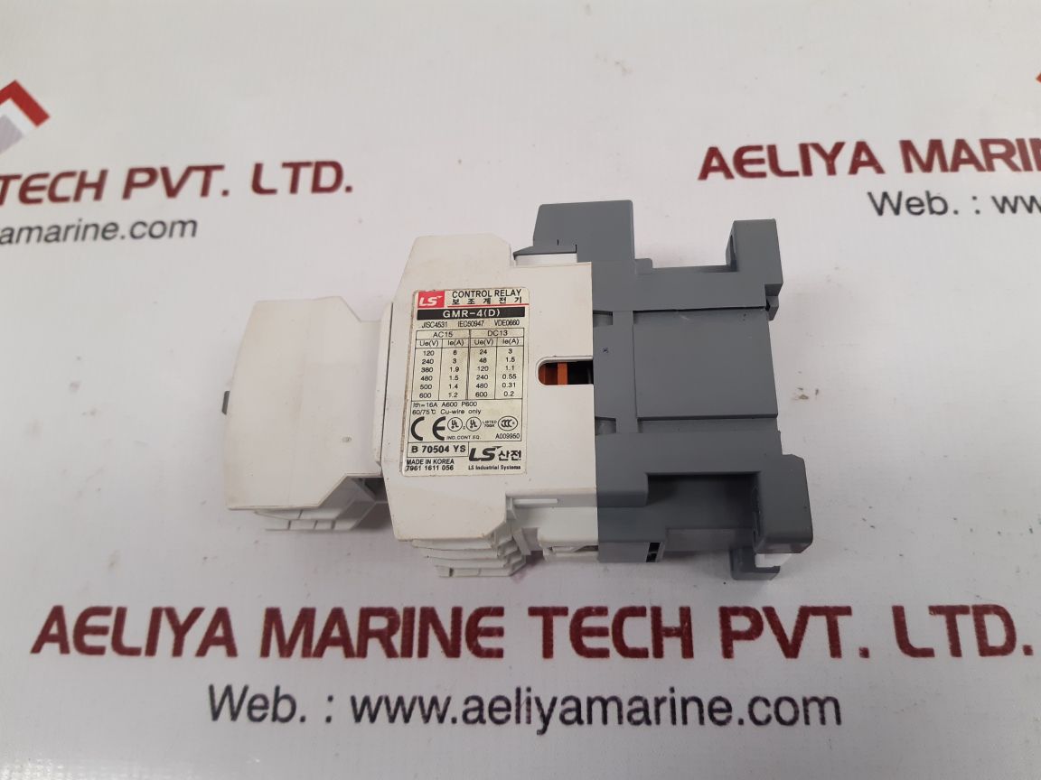 Ls Meta Mec Gmr-4(D) Control Relay New