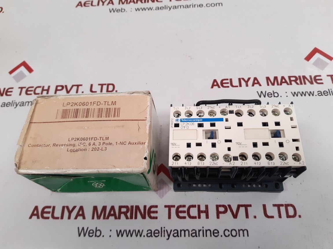 Telemecanique Lp2K0601Fd Magnetic Contactor