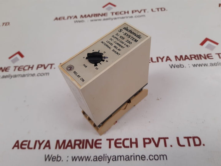 Electromatic Sj 105 220 Dc- Current Level Relay