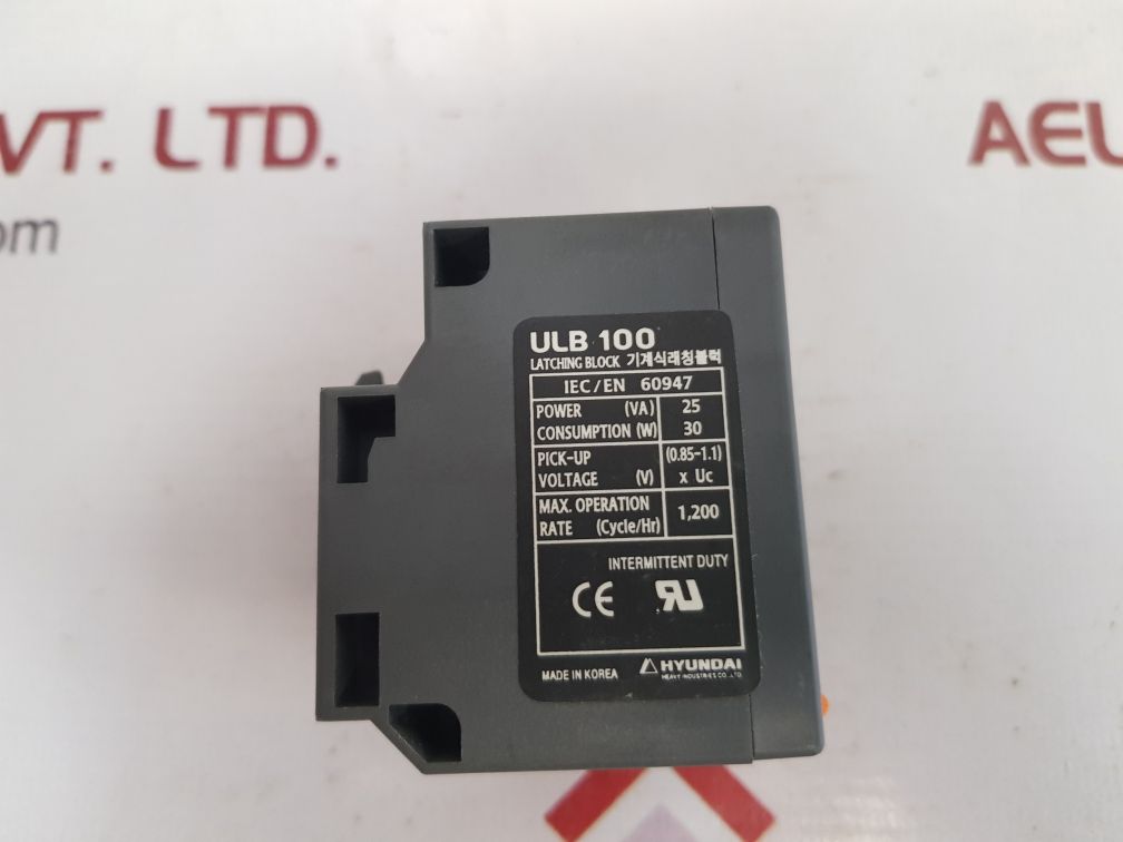 Hyundai ulb 100 latching block