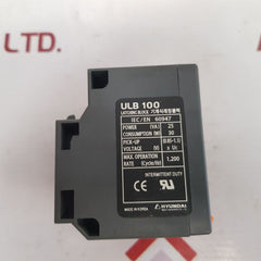 Hyundai ulb 100 latching block