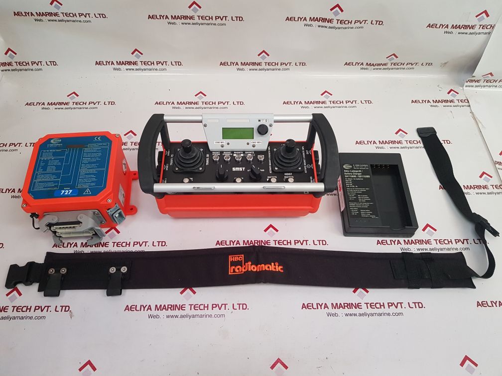 Hbc-radiomatic fse 727 radio receiver+spectrum 3 crane remote control set