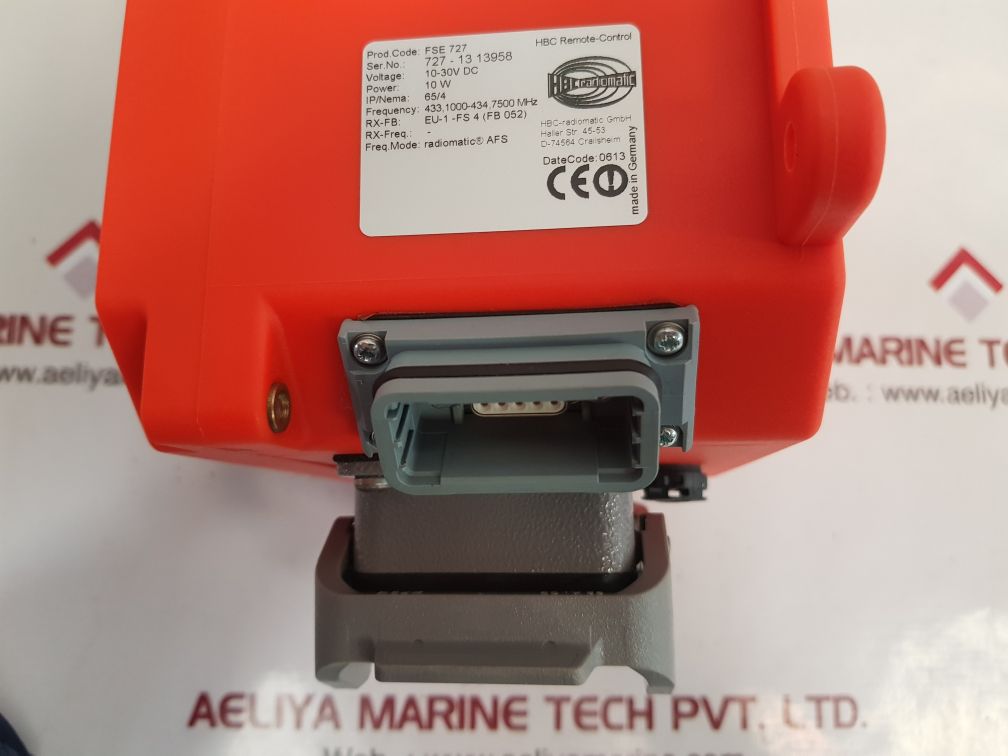 Hbc-radiomatic fse 727 radio receiver+spectrum 3 crane remote control set