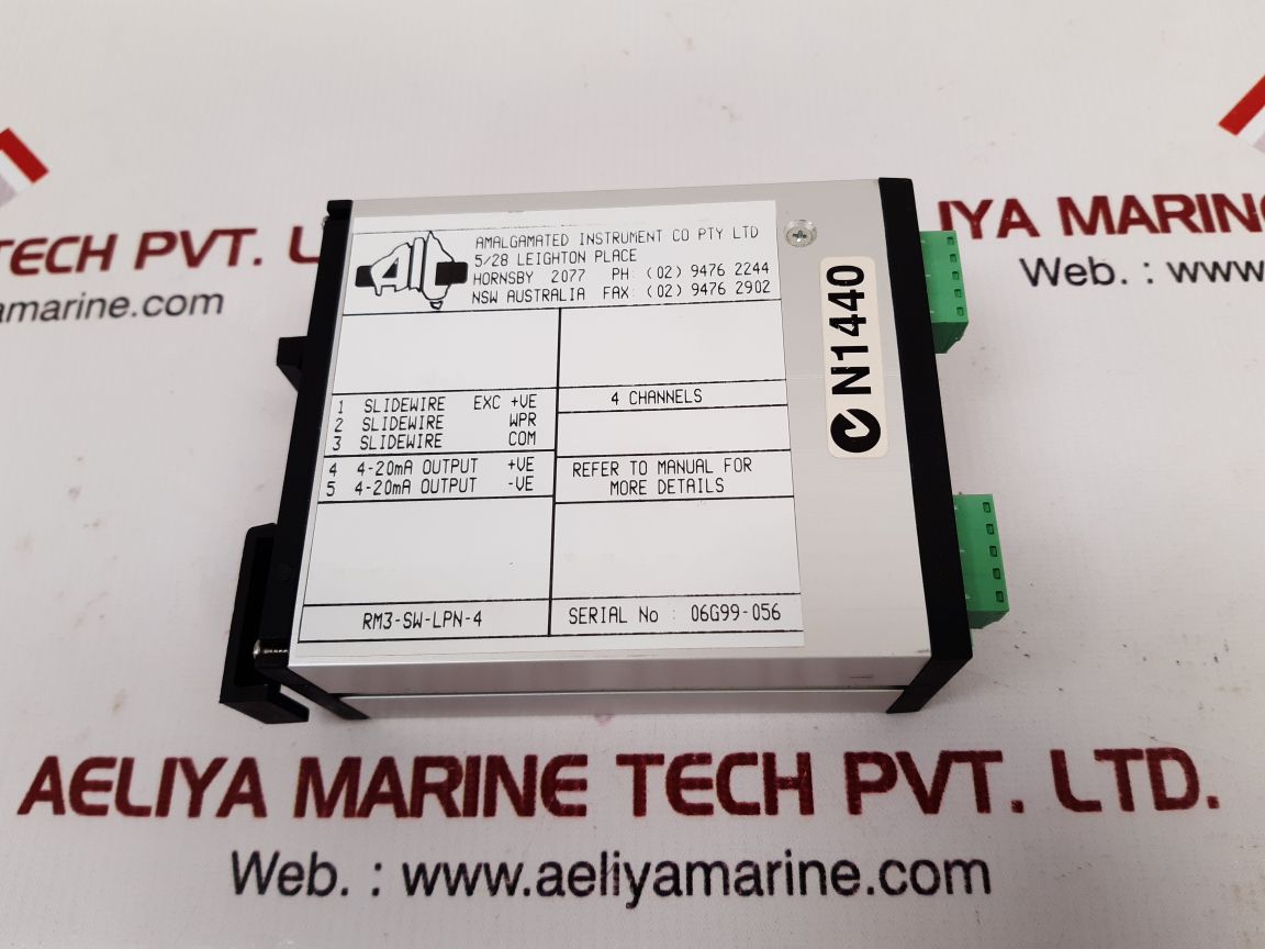 Amalgamated rm3-sw-lpn-4 isolated transmitter 