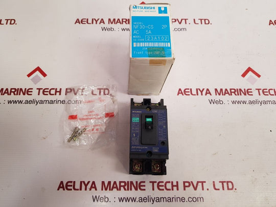 Mitsubishi nf30-cs no-fuse breaker 2 pole 5a