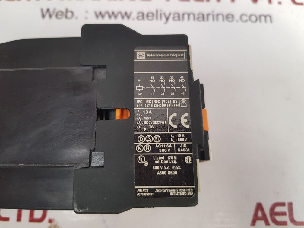 Telemecanique ca3 dn40 control relay 40e