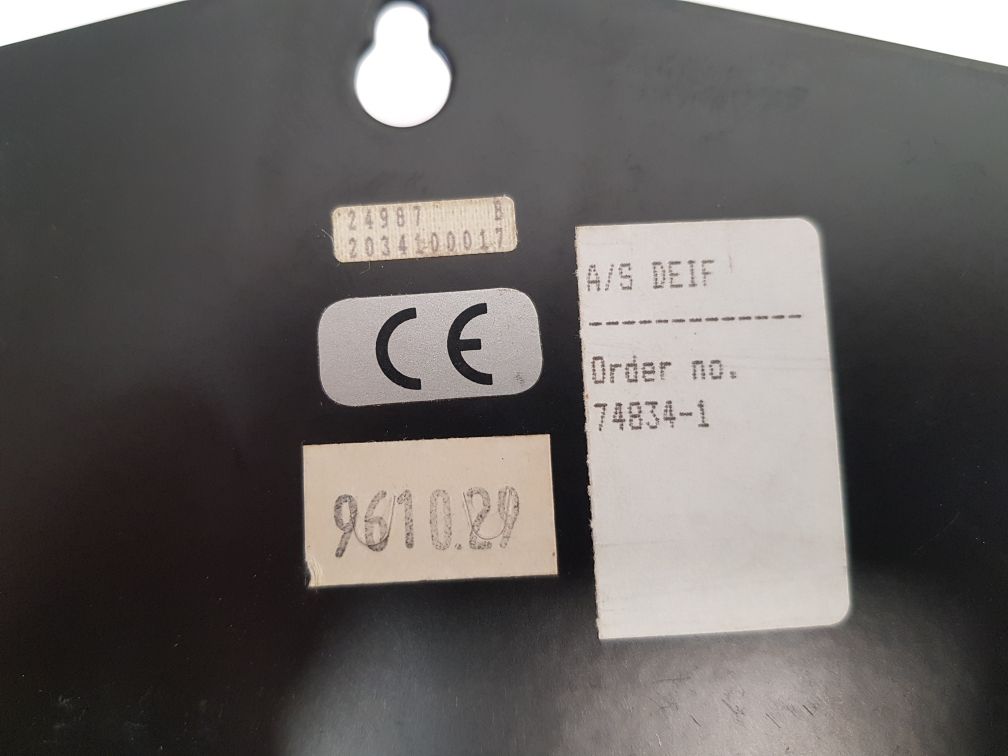 Deif full-auto synchronising relay Used One