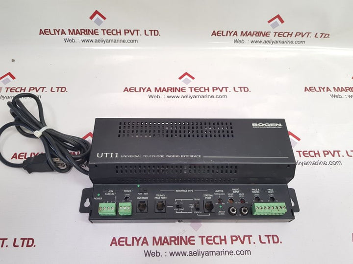 Bogen communications uti1 universal telephone paging interface