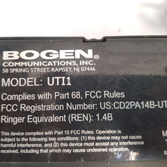Bogen communications uti1 universal telephone paging interface