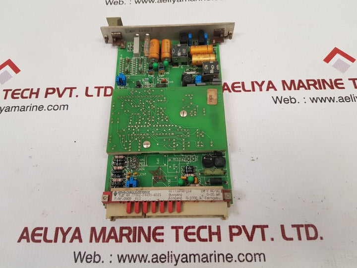 Apparatebau hundsbach ah77362 pcb card ah 77362-f4491-w121 