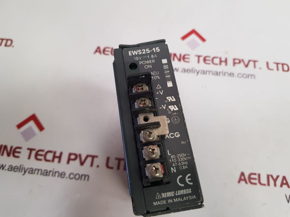 Nemic-lambda ews25-15 power supply 15v---1.8a