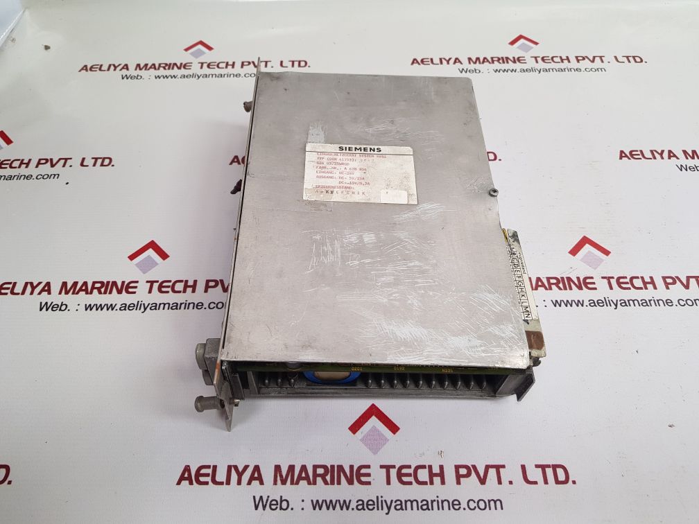 Siemens g24 g5/25wrgd power supply 