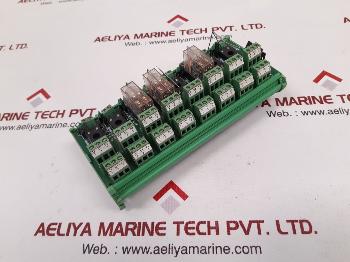 Phoenix pc24d08-2c relay module card-h