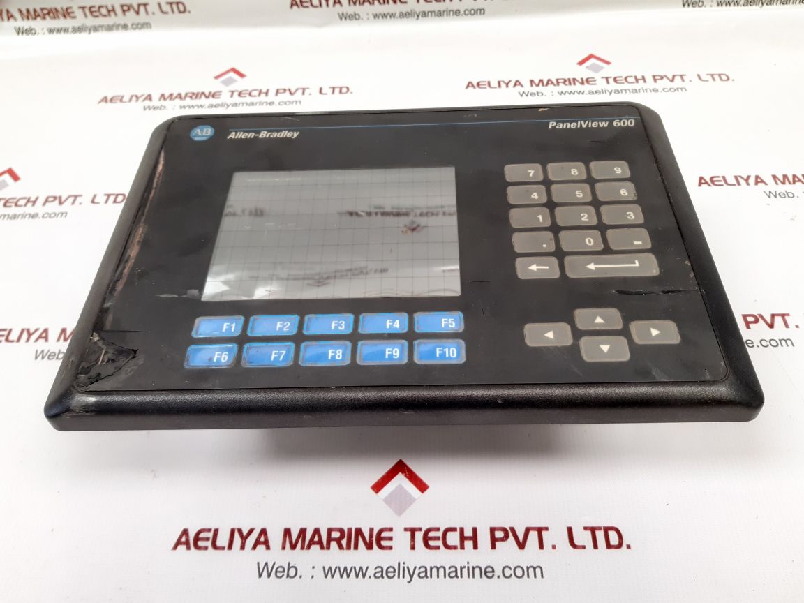 Allen-bradley panelview 600 operator interfaace panel 