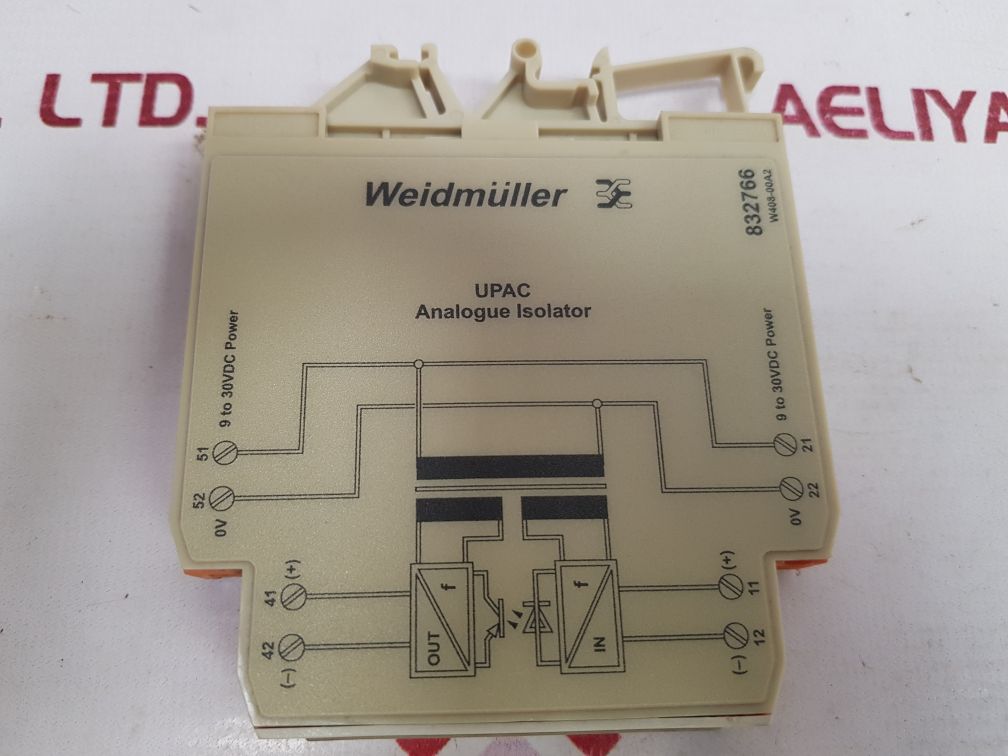 Weidmuller 832766 upac analogue isolator