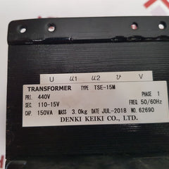 Denki keiki tse-15m transformer