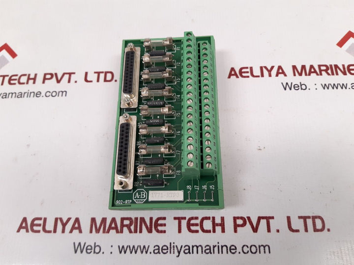Allen-bradley 1771-rtp3 ser.a remote termination panel 
