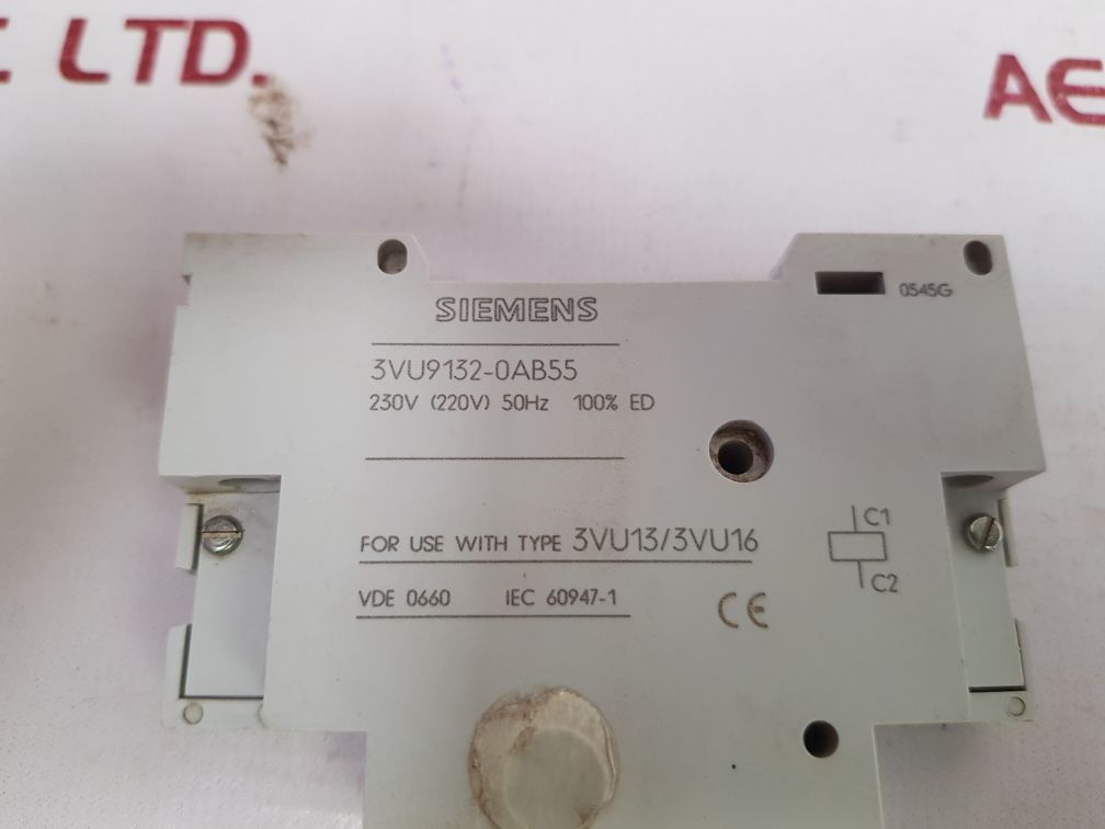 Siemens 3vu9132-0ab55 shunt release