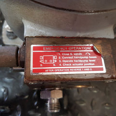 Danfoss brc 022-a1 hydraulic double acting balanced rotary actuator