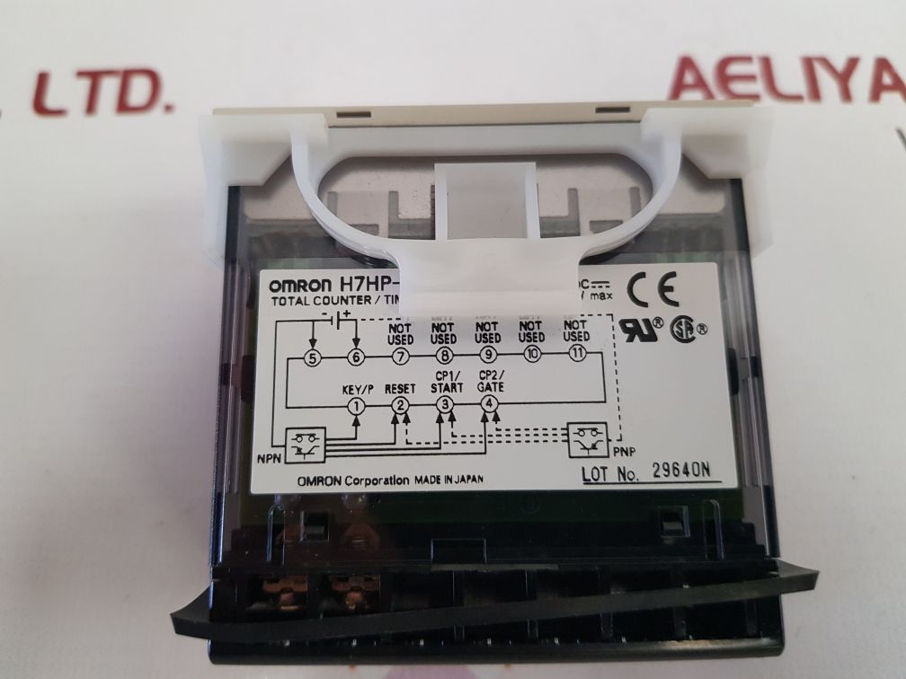 Omron h7hp-ad total/time counter
