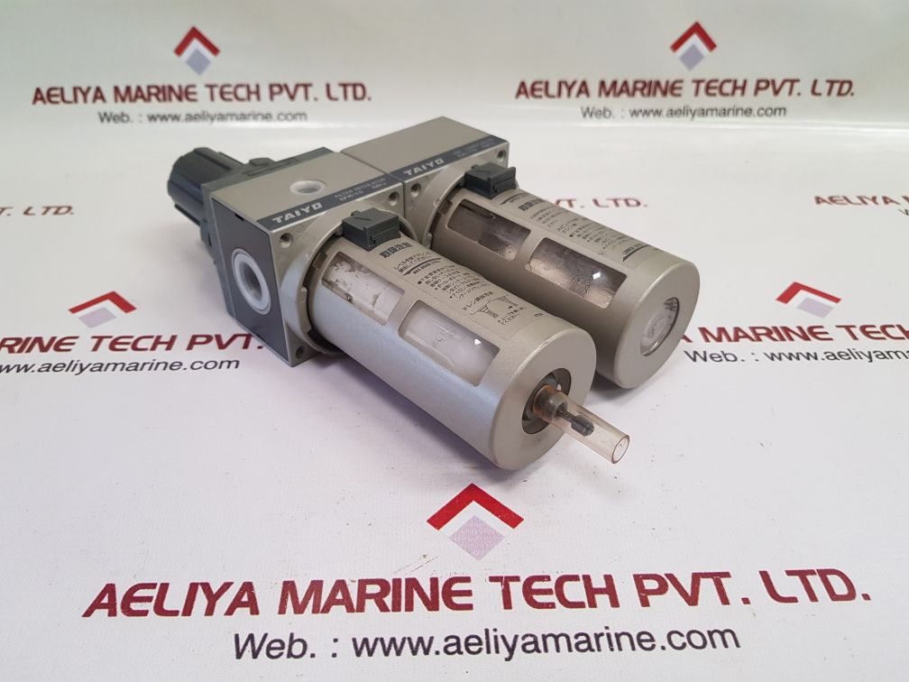 Taiyo efr-15 filter regulator with eal-15 air lubricator