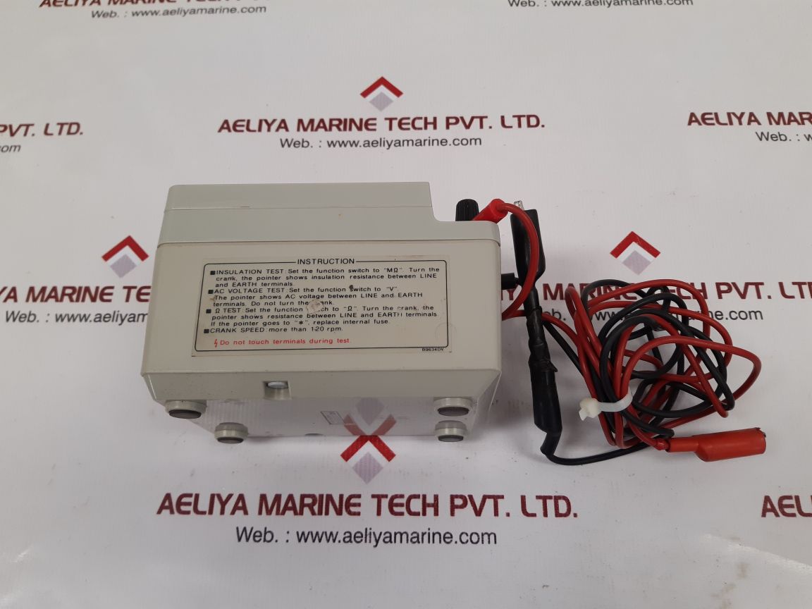 Herman H. Sticht Series 800 “Megohmer”