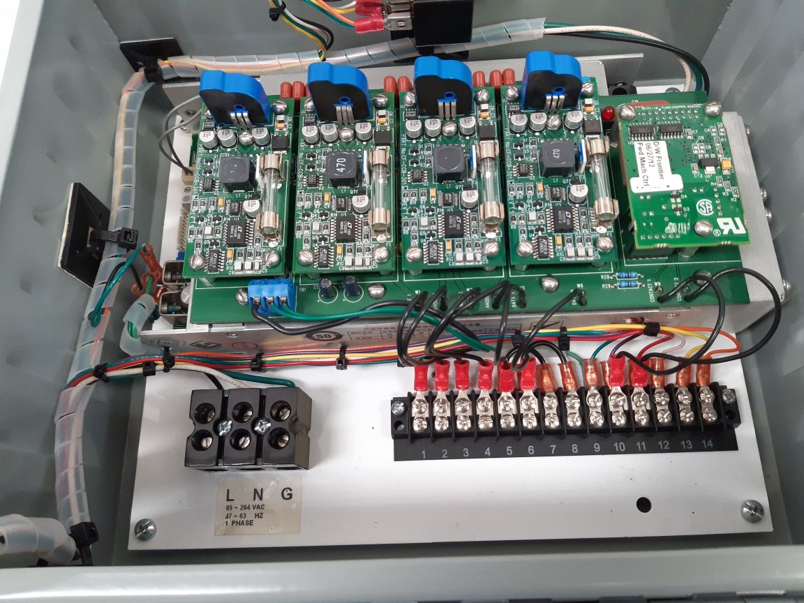 Wilson walton cf-pwr-400 four output power supply