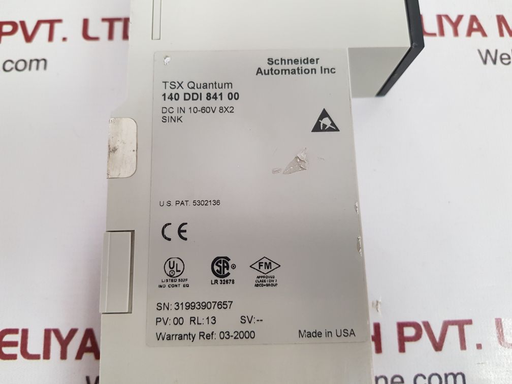 Schneider 140 ddi 841 00 modicon input module
