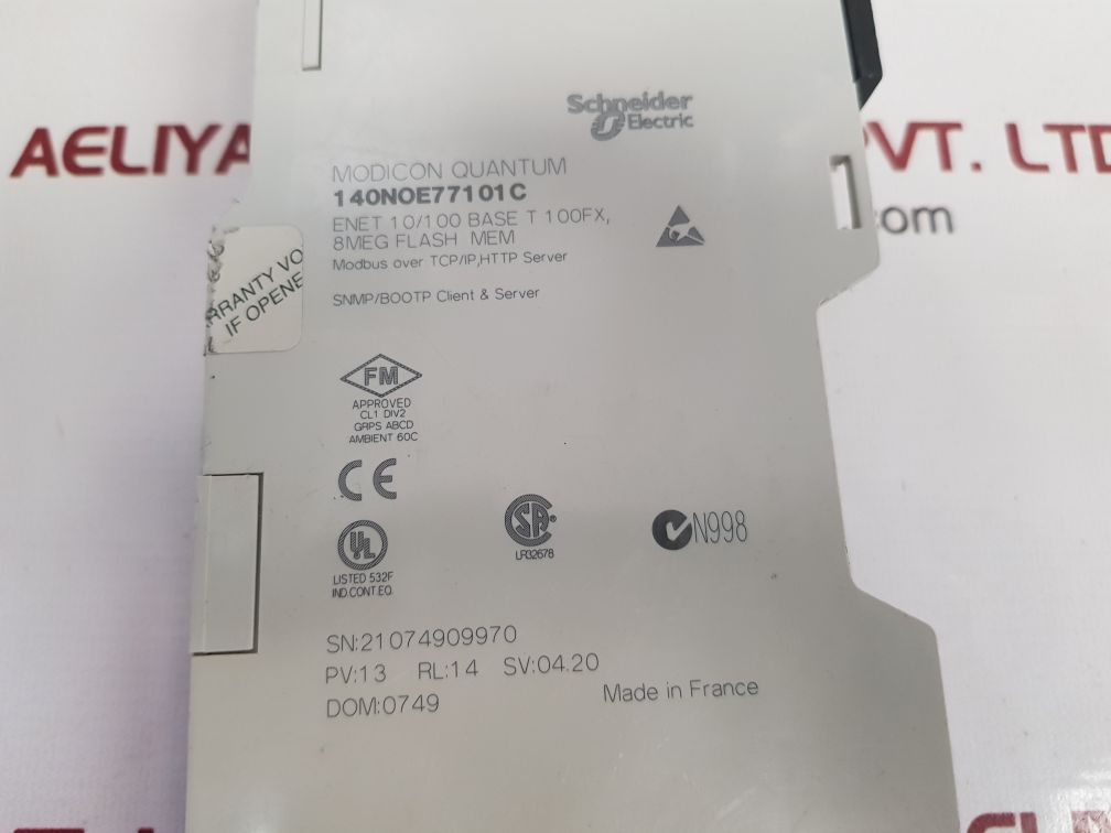 Schneider 140noe77101c ethernet module
