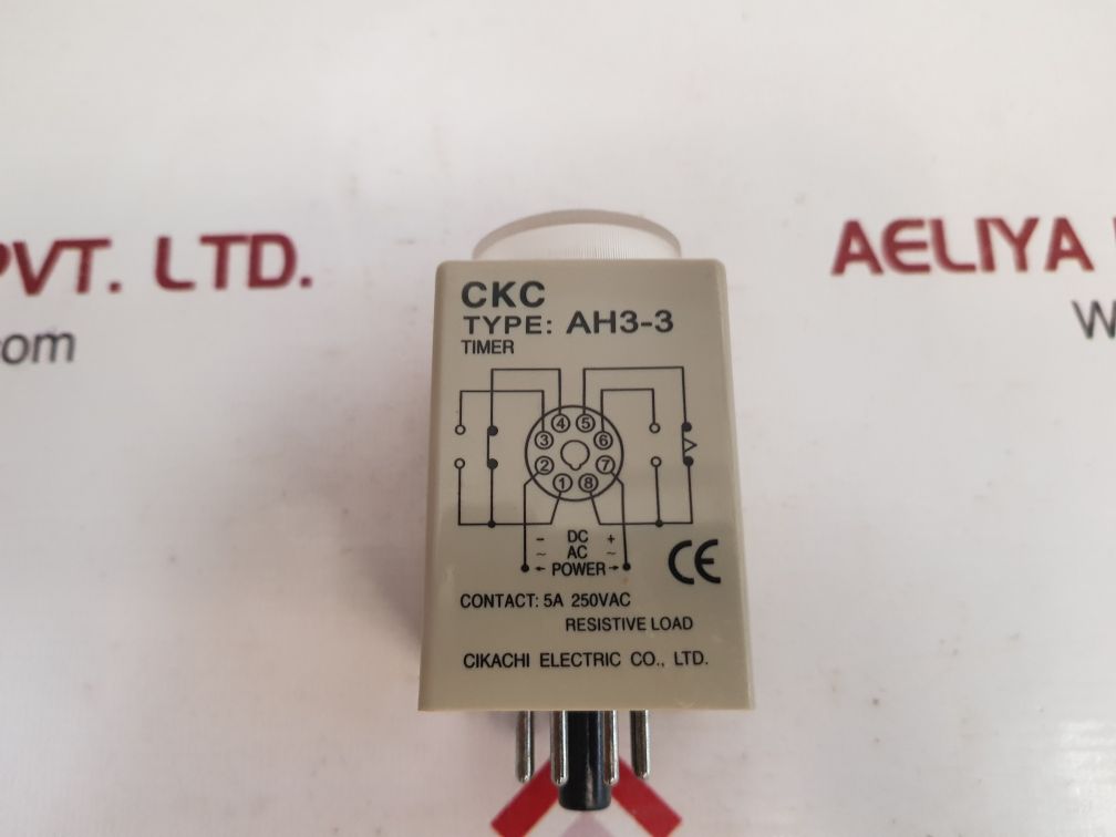 Cikachi electric ah3-3 time delay relay

