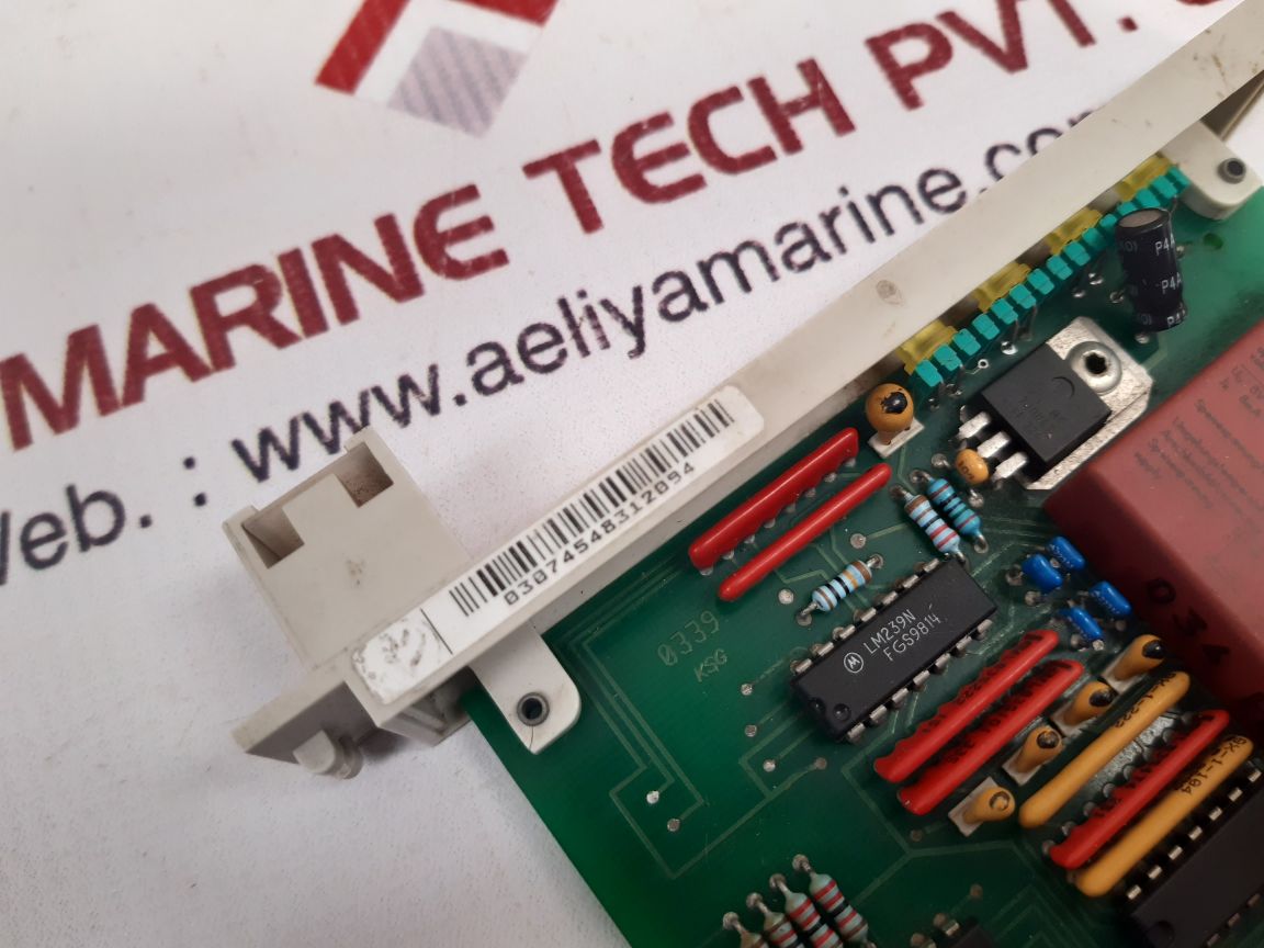 Pepperl + fuchs eg4-r switch amplifier module 