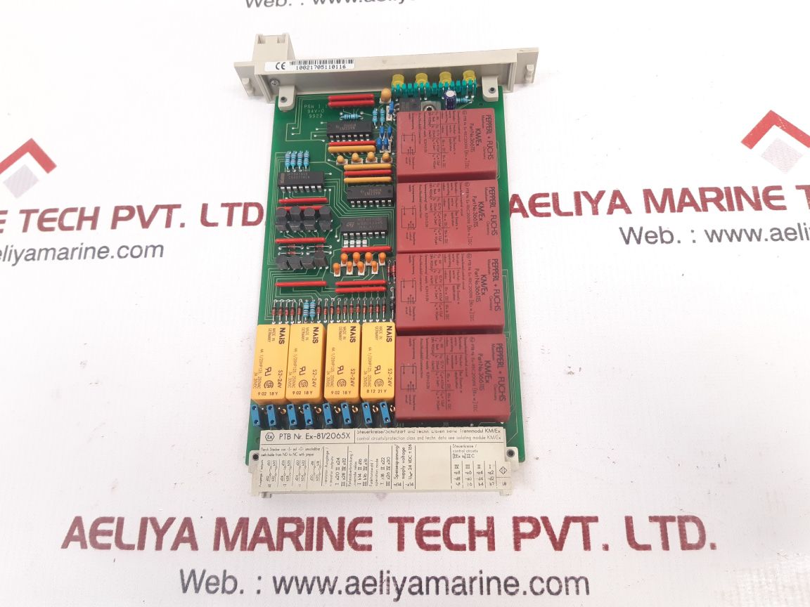 Pepperl + fuchs eg4-r switch amplifier module 048744
