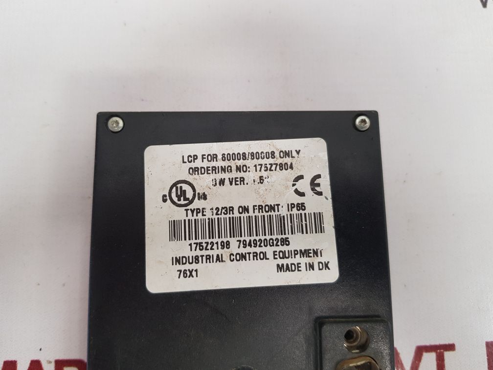 Danfoss 175z2198 operator panel
