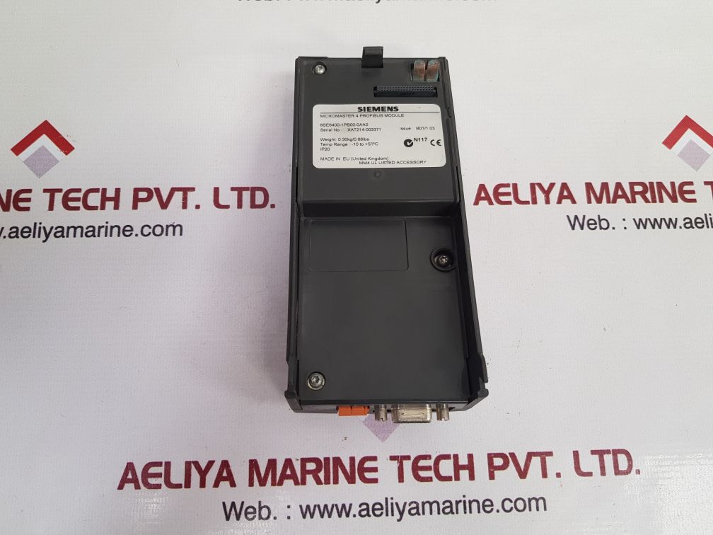 Siemens 6se6400-1pb00-0aa0 micromaster 4 profibus module
