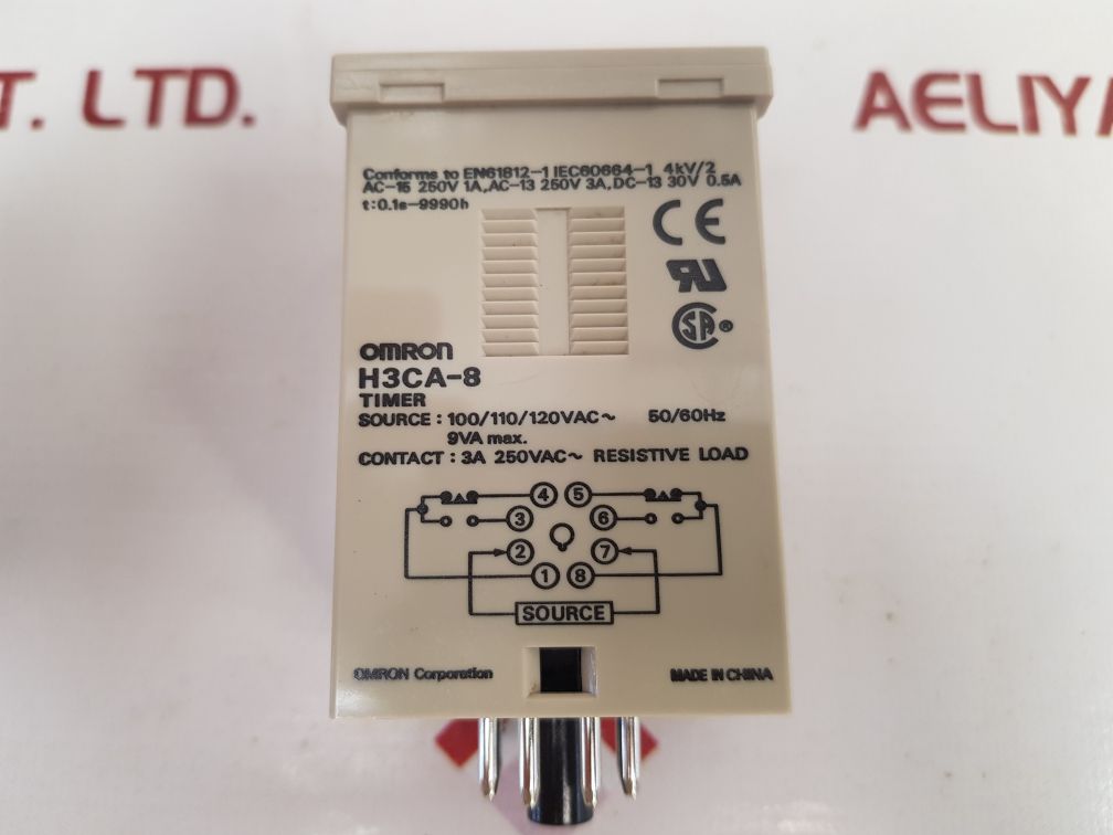 Omron corporation h3ca-8 solid state timer
