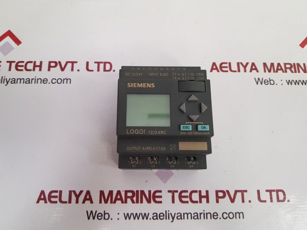 Siemens 6ed1 052-1md00-0ba5 cpu module
