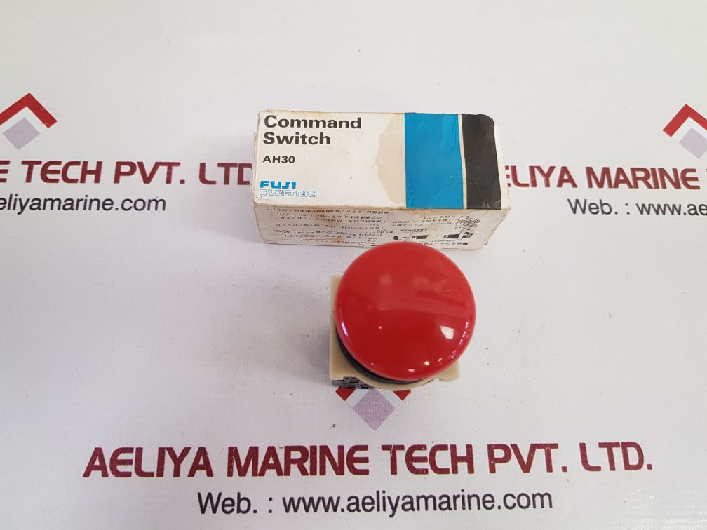 Fuji electric ah30-m command switch red