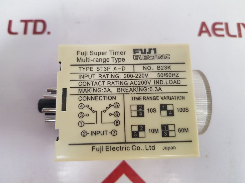 Fuji electric st3p a-d timer
