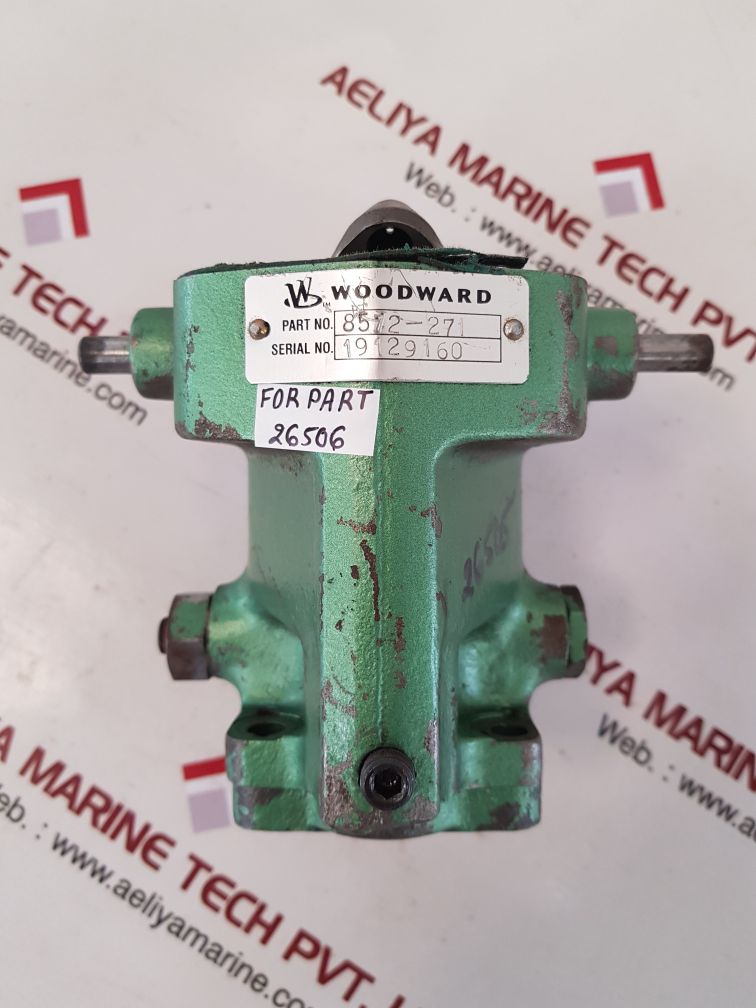 Woodward 8512-271 hydraulic governor