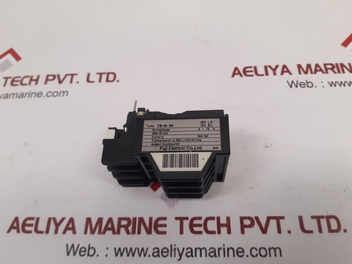 Fuji electric tr-5-1n thermal overload relay 9 – 13 a new
