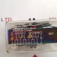 Omron mkw33p dual coil plug-in relay
