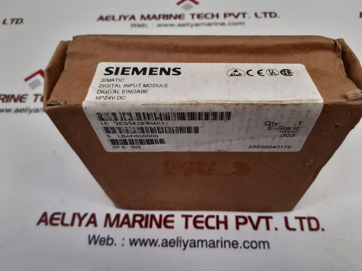 Siemens 6es5 422-8ma11 digital input module new
