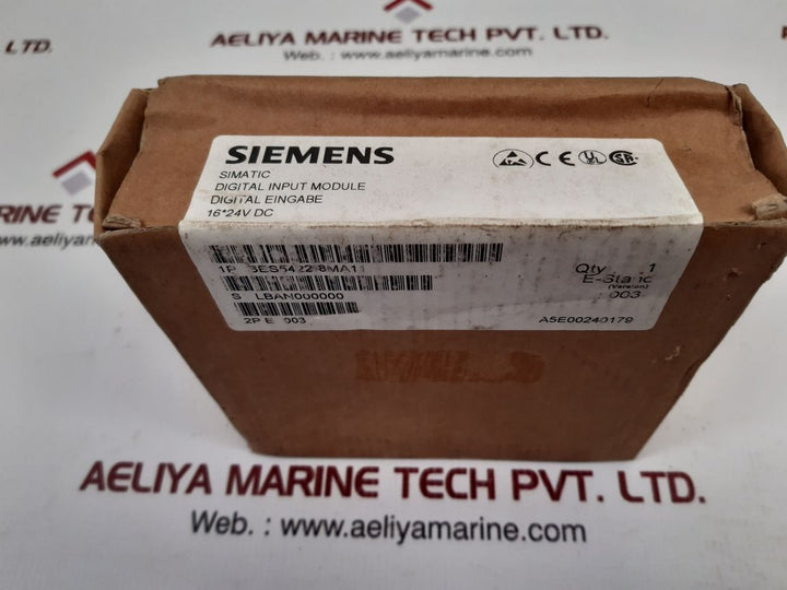 Siemens 6es5 422-8ma11 digital input module new

