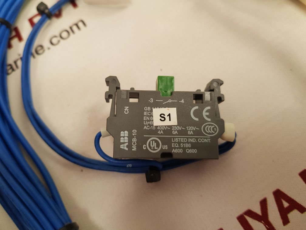 Abb mcb-10 contact block
