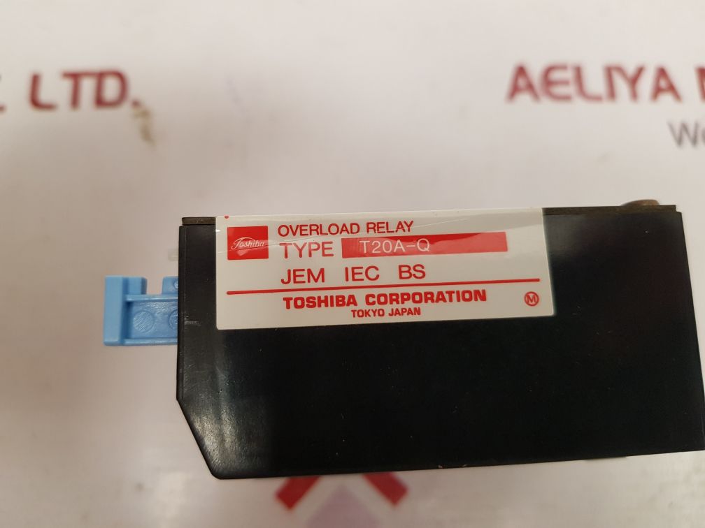Toshiba t20a-q overload relay
