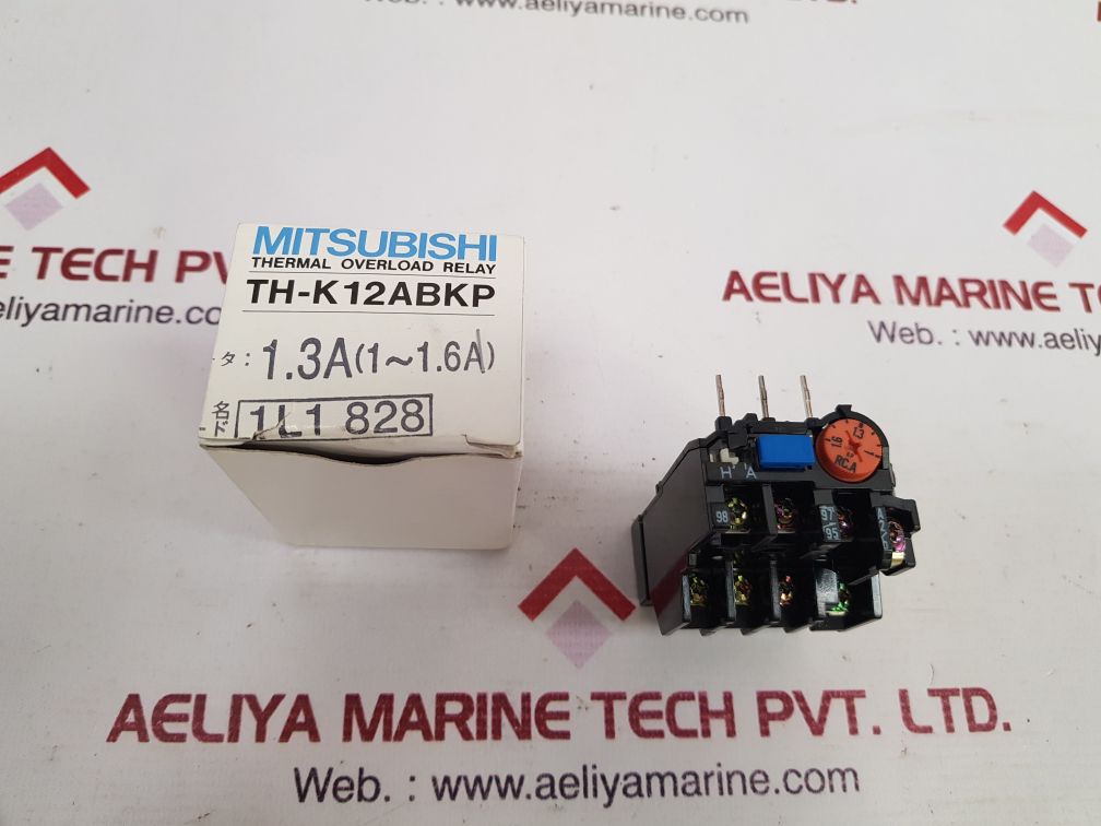 Mitsubishi th-k 12abkp thermal overload relay 1~1.6a
