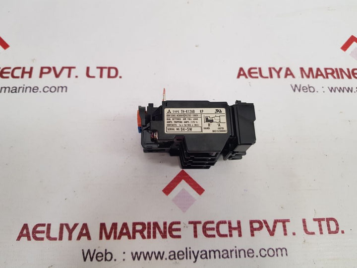Mitsubishi th-k 12abkp thermal overload relay 1~1.6a
